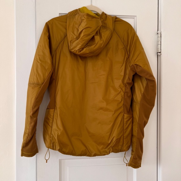 REI Flash Insulated Hybrid Jacket, S, Golden Olive color, NWT - Picture 2 of 7